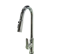 Vòi rửa bát dây rút 2 đường nóng lạnh GLF 686