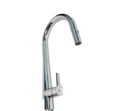 Vòi rửa bát dây rút 2 đường nóng lạnh GLF 103